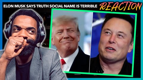 Elon musk says Truth Social name is terrible | Christian Response