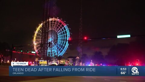14-year-old boy dies after falling from ride at ICON Park