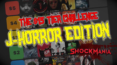 The $15 TIER CHALLENGE - Let's Spend $15 On The Best J-Horror Titles 💰💰💰