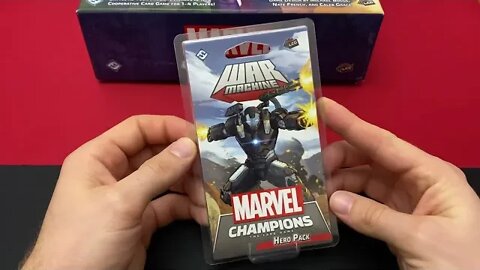 Marvel Champions: War Machine Hero Pack Unboxing