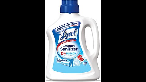 Bleach laundry sanitizer