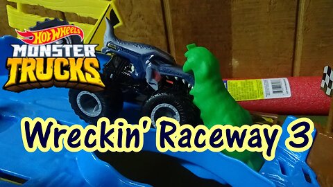 Hot Wheels Monster Trucks Wreckin' Raceway Tournament (Race 3)