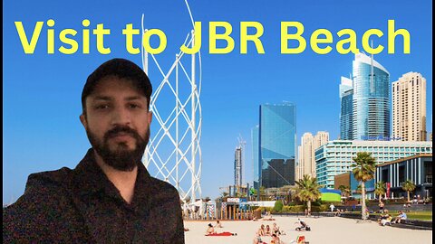 My 1st VLog | Visut to JBR Beach with Friends | Dubai Jumaira Beach | #dubai #beach #dubaiparty