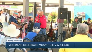 Veterans Celebrate Muskogee V.A. Clinic