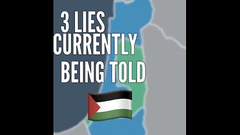 3 Lies Currently Being Told About 🇵🇸 Palestine