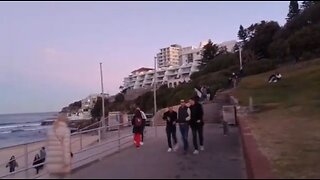 Thoughts on Cabal-owned MSM's fire, flood and crumbling wall imagery from Bondi Beach
