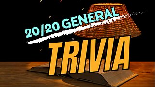 Can You Answer These 20 General Trivia Questions? Take the 20 Second Challenge 20/20 Trivia