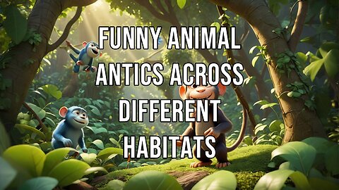 Funny Animal Antics Across Different Habitats