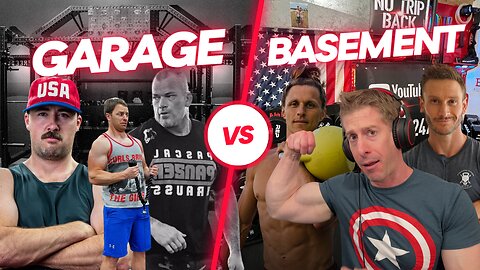 Battle of the Home Gyms | Basement vs Garage