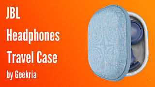 JBL On-Ear Headphones Travel Case, Hard Shell Headset Carrying Case | Geekria