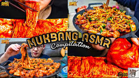 Mouthwatering Mukbang Madness: A Culinary Compilation!