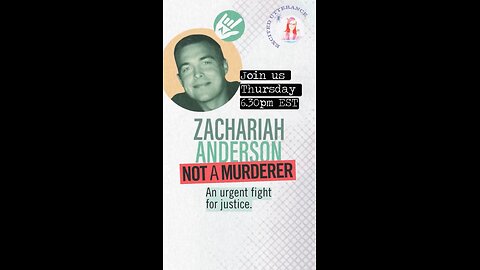 NO body No human remains No evidence #ZachariahAnderson is #NOTaMurderer #corruption