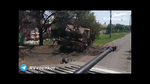 Footage Of Destroyed Anti-Aircraft Gun ZU-23-2 Of The Armed Forces Of Ukraine Near Liman