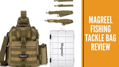Magreel Fishing Tackle Bag / Waterproof Tackle Storage Gear Bag Review