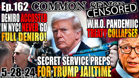 Ep.162 SECRET SERVICE PREPS 4 TRUMP JAILTIME! CHASE BANK EXPLODES IN OHIO! WHO PANDEMIC TREATY FAILS