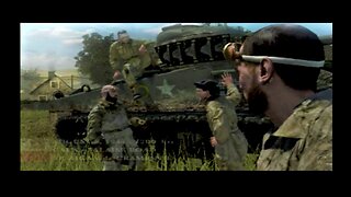 Call of Duty 3- PS2- SAS Assault on Nazi Fuel. Polish Tanker King Tiger Hunt!
