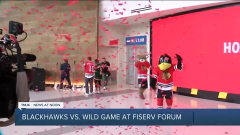 Fiserv Forum to host Chicago Blackhawks v. Minnesota Wild match-up