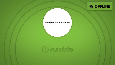 Intervention Church Live Adult Sunday Services