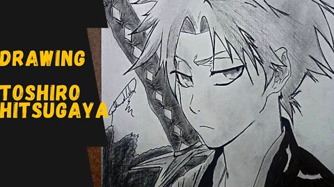 Speed Drawing Toshiro Hitsugaya (Anime Bleach)