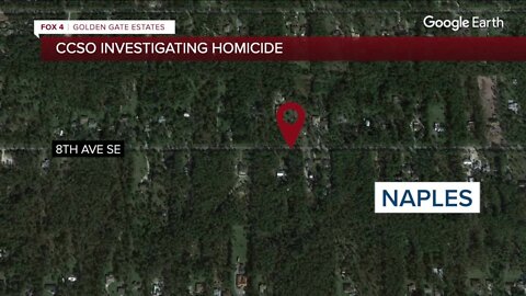 CCSO investigating homicide in Golden Gate Estates