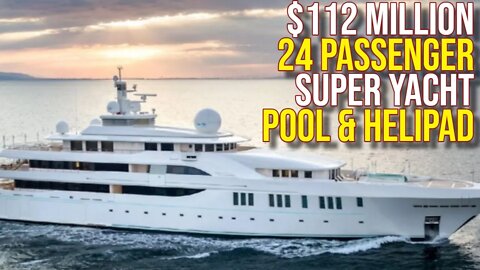 Monaco $112 Million Fabulous Superyacht