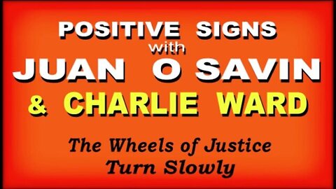Juan O' Savin & Charlie Ward: Don'T Be Discouraged!!!!!