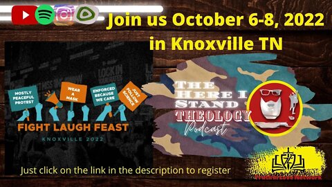 Fight Laugh Feast October 6-8 (Link in description below)