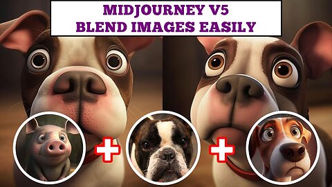 Midjourney V5 - How To Combine Multiple Images And Create Custom Aspect Ratios