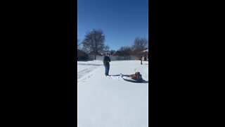 Sand Plum Sledding pt 1