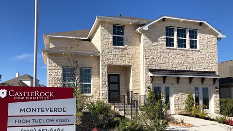 Castle Rock Home Tour, Monteverde at Cibolo Canyons, San Antonio Tx