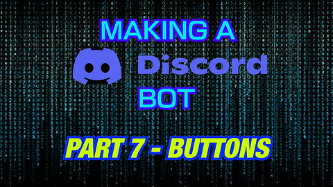 MAKING A DISCORD BOT IN C# | #7 - DISCORD BUTTONS & MAKING A HELP COMMAND