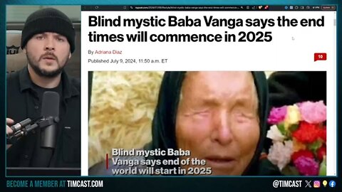 Baba Vanga Predicts THE APOCALYPSE Begins 2025 As World War 3 Will DEVASTATE Europe's Population