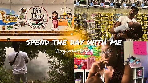 Vlogtober 2023 Day 8: We Got Nothing 🤦🏾‍♀️ | Random Dancing In Walmart | New Thai Restaurant