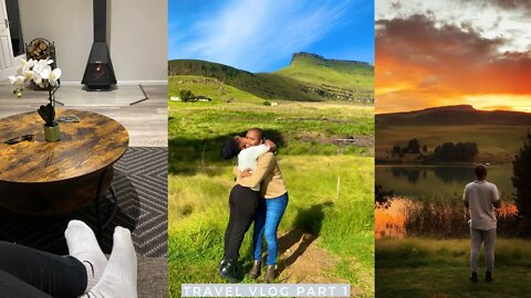 OUR ENGAGEMENT HONEYMOON TRAVEL VLOG | DURBAN TO UNDERBERG | BEAUTIFUL SCENERY | AIRBNB TOUR