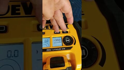 How to Change Pressure Units on the Dewalt Cordless Inflator