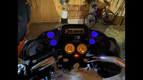 2013 Harley Road Glide Cluster Panel Light Replacement - Incandescent To LED - Marsauto LED T10 Bulb