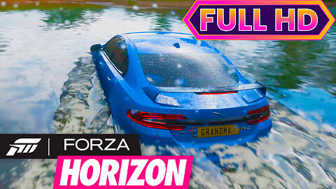 JAGUAR XFR-S 2015 IS NOT FOR OFF-ROAD DRIVING Grandma Driver knows that thanks to Forza Horizon 5