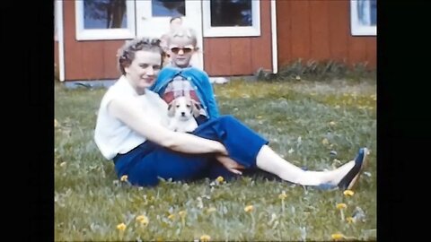 1958 - May at Shawano Lake Wisconsin - 8mm Historic American Family Home Movies