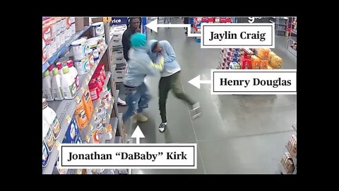 NEWLY RELEASED 2018 SURVEILLANCE FOOTAGE SHOWS DABABY SHOOT AND KILL MAN IN WALMART