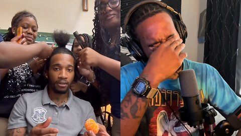 Teacher in Tears after getting Fired for Filming Students Unbraiding His Hair