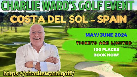 CHARLIE WARD'S GOLF EVENT IN SPAIN - COSTA DEL SOL, 2024