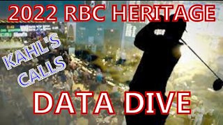 2022 RBC Heritage Data Dive