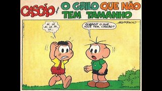 Cascão em-O grilo que não tem tamanho | Gibis do Rapha 2