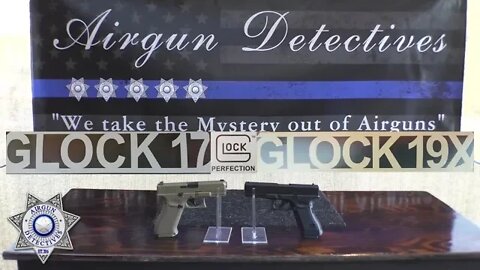 Glock 17 vs the "New" Glock 19X .177 Blowback Pistols "Full Review" by Airgun Detectives