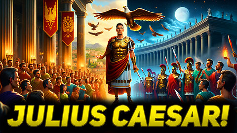 Julius Caesar's Rise & Fall: Secrets Revealed | Iconic Chronicles Trailer | EraXplorers