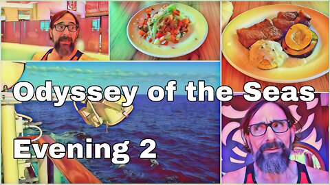Odyssey of the Seas | Night 2 | Self Service Buffet