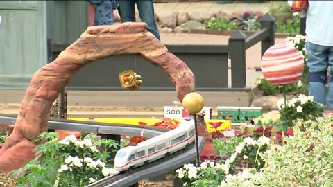 Train show takes over Mitchell Park Domes
