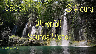 Breath Taking 3 Hours Of Waterfall Sounds Video