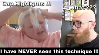 Hairdresser reacts to people that do Cap Highlights at home - Hair Fails