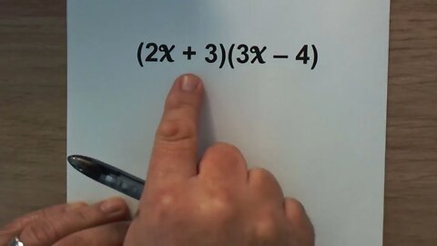 You Need To Know This To Multiply Binomials